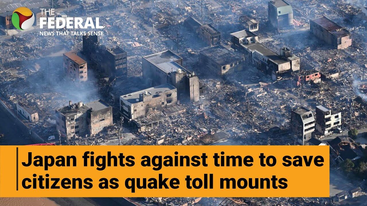 Watch | Japan rushes to save citizens as death toll mounts to 62