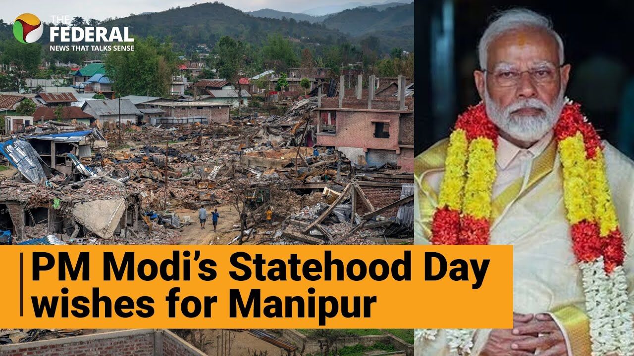 Watch | Netizens mock PM Modis wishes to Manipur on Statehood Day