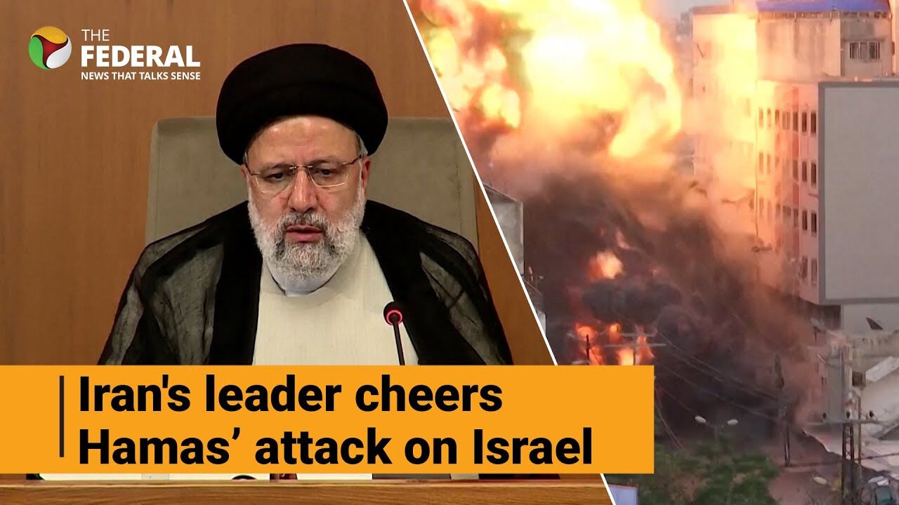 Iran President Raisi congratulates Hamas for attack on Israel