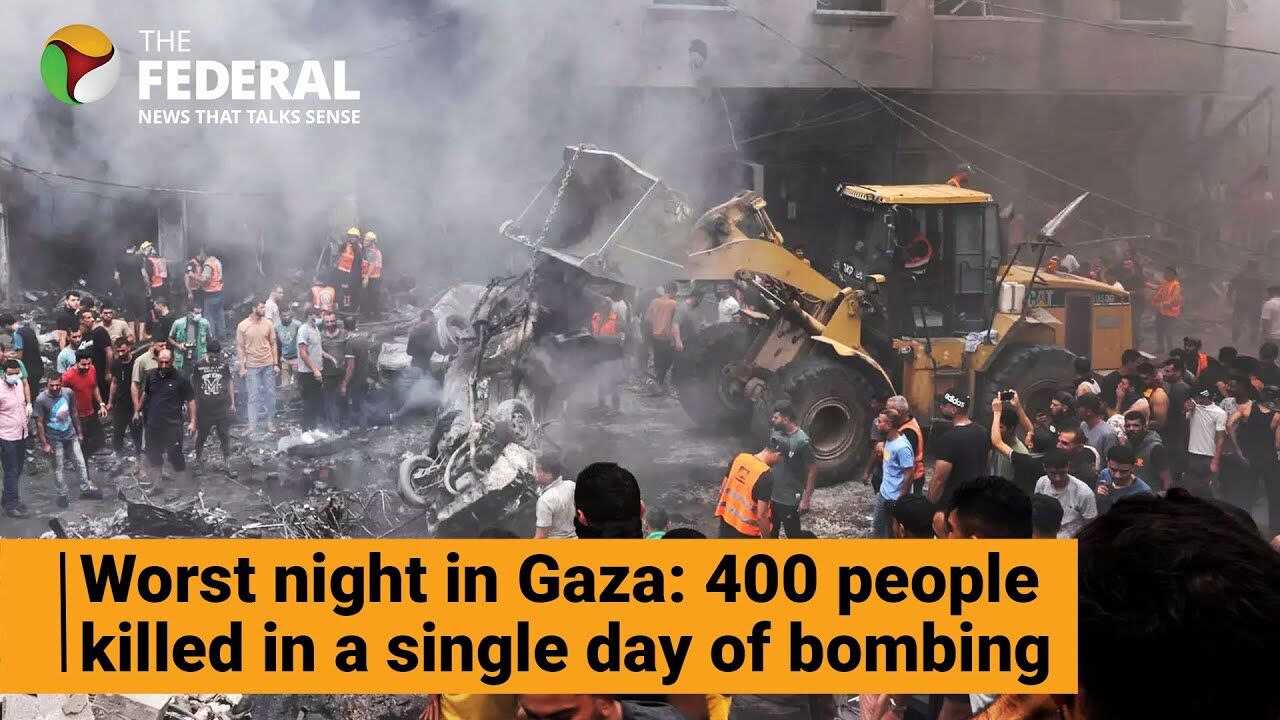 Gaza witnesses deadliest night yet: 400 lives lost in 24 hours
