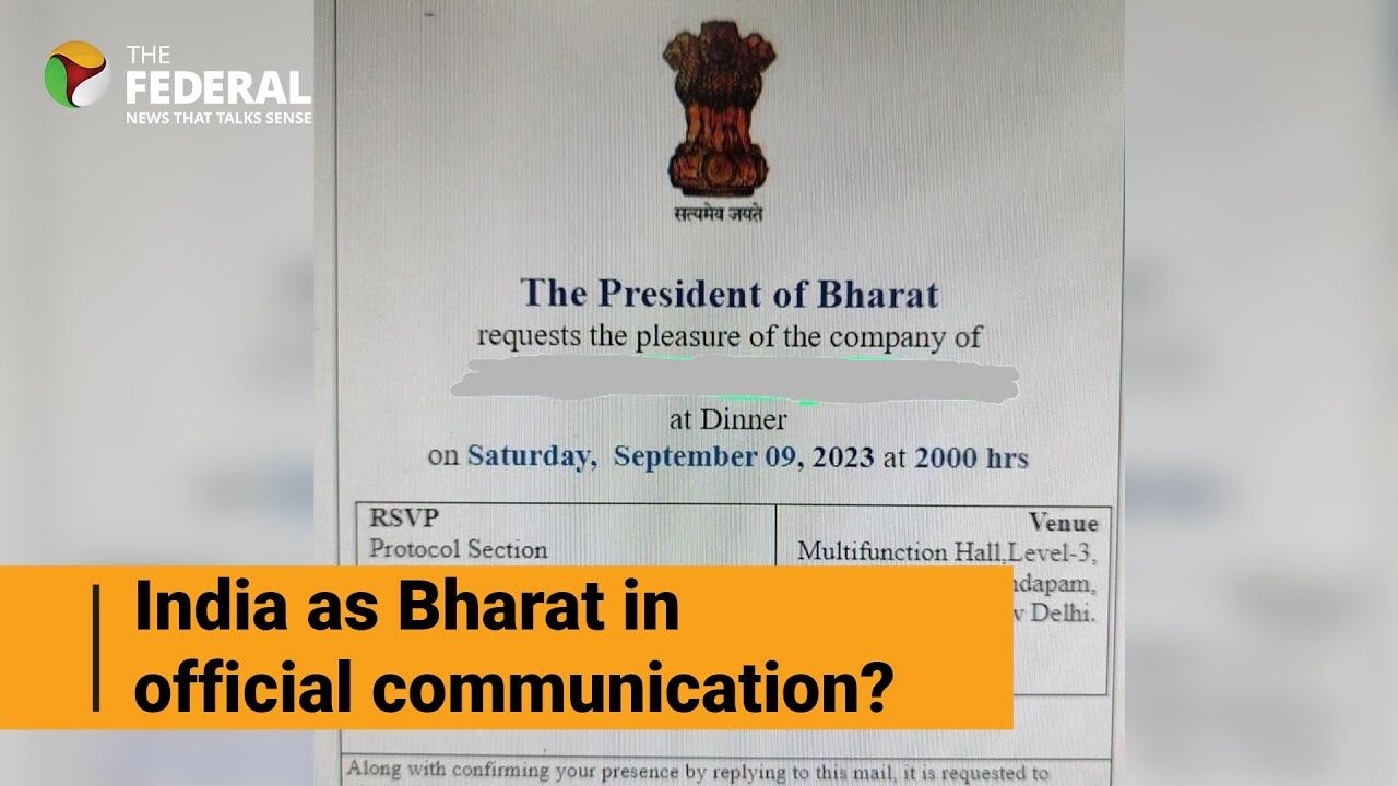 India to Bharat? Centre’s move has Oppn riled up