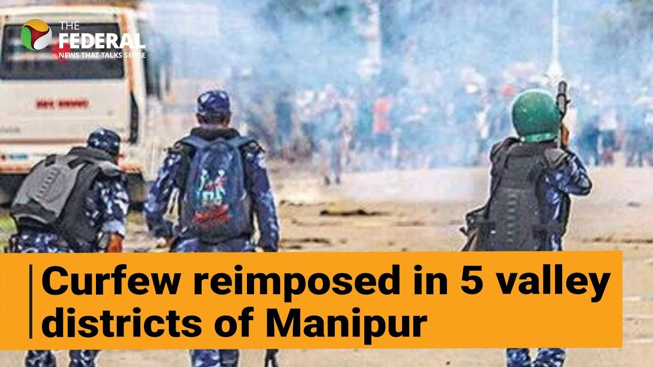 Watch: Visuals of Manipur violence on New Year’s Day