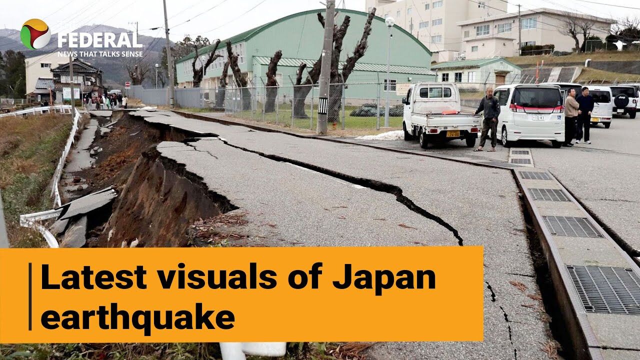 Watch |  Clamour in Japan as earthquake strikes on New Year