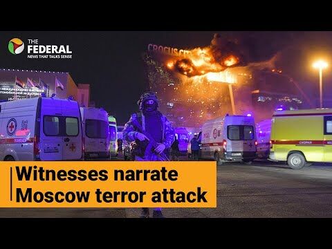 Watch: Moscow concert hall attack: Witnesses describe terror attack