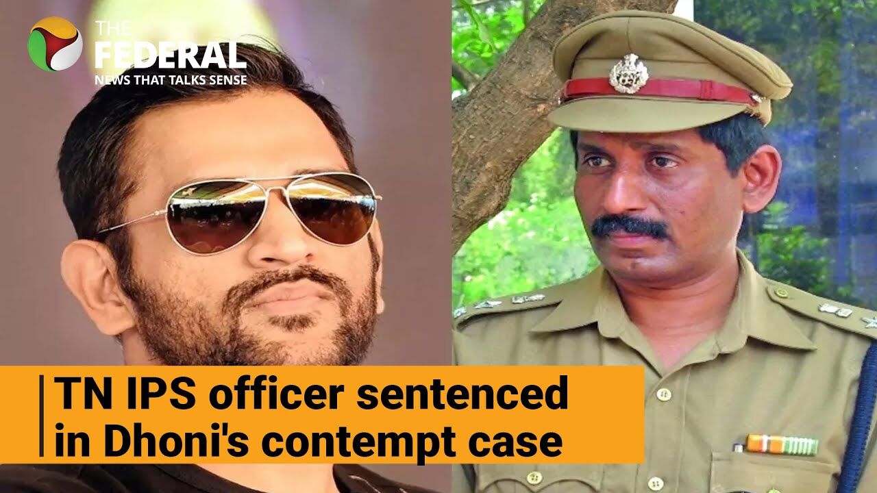 Madras Hc Sentences Tn Ips Officer In Dhonis Contempt Case 1771