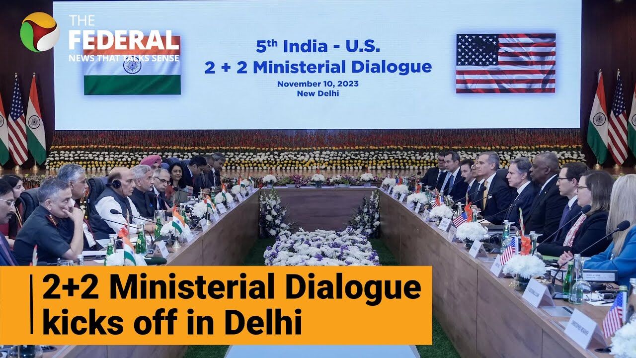 2+2 Ministerial Dialogue: What officials said in their opening remarks