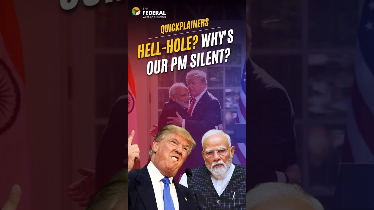 Trump calls India a hell-hole; whys Modi mum?