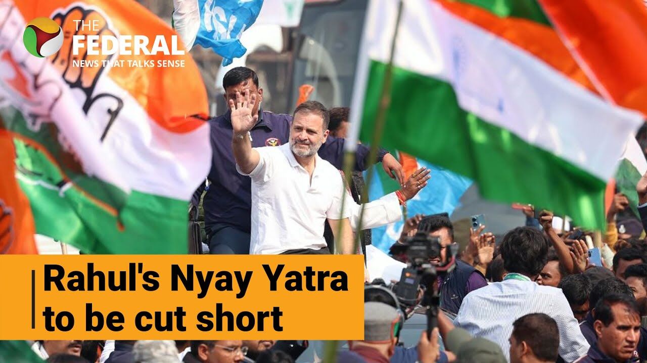 Rahul leaves for farmers protest in Delhi; Nyay Yatra schedule curtailed